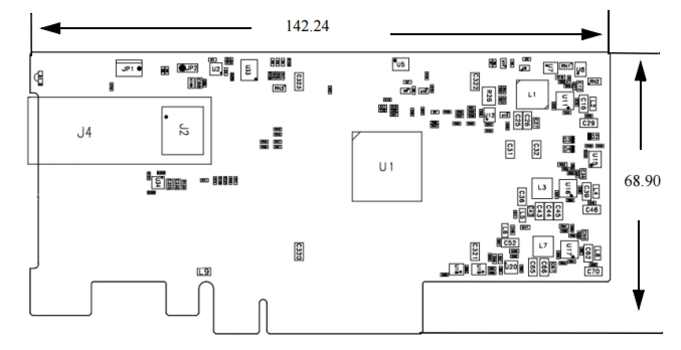 Nvidia 900-9X426-0054-Sq0 MCX414A-Bcat Connectx-4 En Κάρτα Διασύνδεσης Δικτύου, 40/56gbe Διπλής Θύρας Qsfp28, Pcie3.0 X8, Ψηλό Βραχίονα 0