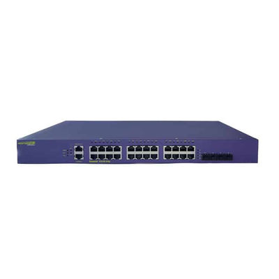 ελάχιστο 18A 24P Gigabit Ethernet AVB WG Συνόδων Κορυφής X430 Extremeswitching 425W