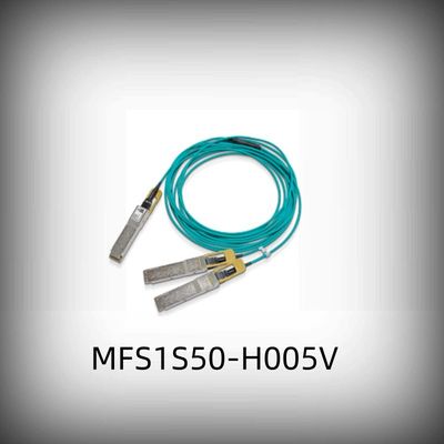 Καλώδιο Mellanox AOC χαμηλής καθυστέρησης MFS1S00-H020E  Καλώδιο διαχωρισμού Ethernet 200GbE σε 2x100GbE 20m