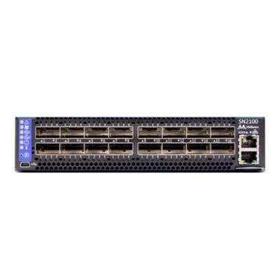 Μισό πλάτος 10/25GbE και 100GbE διακοπτών MSN2100-CB2F Mellanox Ethernet