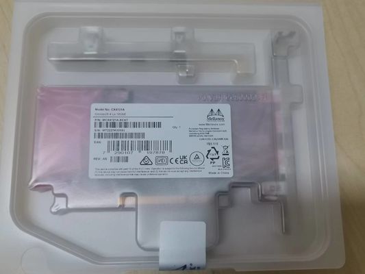 Mcx4121a-XCAT connectX-4 διπλός λιμένας SFP28 PCIe3.0 X8 καρτών 10GbE δικτύων Lx EN Mellanox