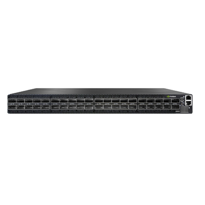 MQM9700-NS2F Mellanox Infiniband Switch Κβαντικό 2 NDR Λογισμικό 64 NDR θύρες 32 Osfp θύρες 2 ισχύος