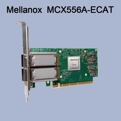 ConnectX-5 κάρτα PCIe3.0 mcx556a-ECAT προσαρμοστών δικτύων VPI Mellanox