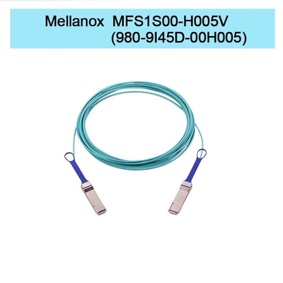 MFS1S00-H005V ((980-9I45D-00H005) Aoc ενεργό οπτικό καλώδιο έως 200Gb/S IB HDR QSFP56 5m