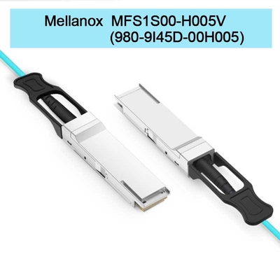 MFS1S00-H005V ((980-9I45D-00H005) Aoc ενεργό οπτικό καλώδιο έως 200Gb/S IB HDR QSFP56 5m
