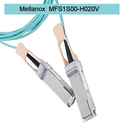 MFS1S00-H020V(980-9I45T-00H020) Mellanox Aoc καλώδιο Ethernet 200GbE QSFP56 ενεργό οπτικό καλώδιο καλώδια ίνφιμπαντ
