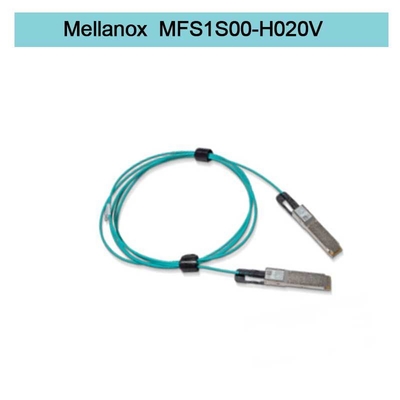 MFS1S00-H020V(980-9I45T-00H020) Mellanox Aoc καλώδιο Ethernet 200GbE QSFP56 ενεργό οπτικό καλώδιο καλώδια ίνφιμπαντ