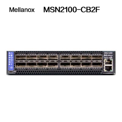 Μισό πλάτος 10/25GbE και 100GbE διακοπτών MSN2100-CB2F Mellanox Ethernet