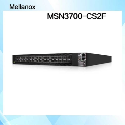 Παροχές ηλεκτρικού ρεύματος διακοπτών MSN3700-CS2F 100GbE 1U 2 δικτύων FDR Mellanox (εναλλασσόμενο ρεύμα)