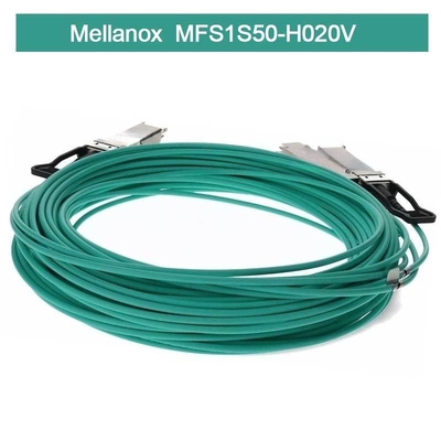 Διαχωριστής IB HDR MMF Mellanox AOC Cable MFS1S50-H020V (QSFP56 σε 2xQSFP56)