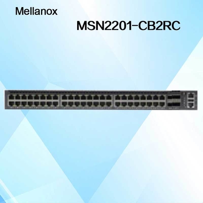 Εναρμονισμένος διακόπτης Nvidia Ethernet MSN2201-CB2RC για δικτύωση