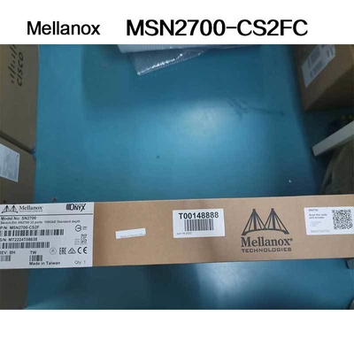 Πλήρες - διπλός διακόπτης MSN2700 δικτύων Linux Mellanox σωρειτών - CS2FC 100GbE 1U