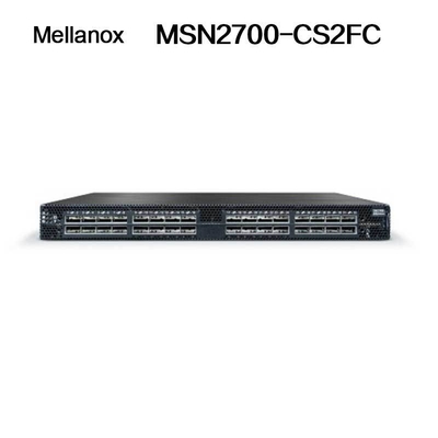 Πλήρες - διπλός διακόπτης MSN2700 δικτύων Linux Mellanox σωρειτών - CS2FC 100GbE 1U