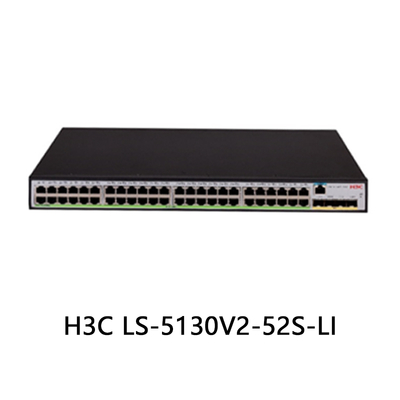 Διακόπτης Gigabit H3c Ls-5130V2-52s-Li με 52 θύρες για έξυπνη δικτύωση
