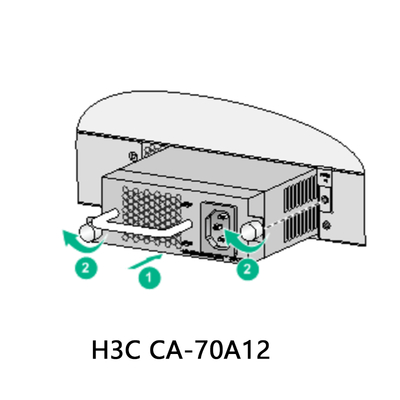 H3c Ca-70A12 Υψηλής απόδοσης συνεχής τροφοδοσία για συσκευές Καρτόνι 2.5A