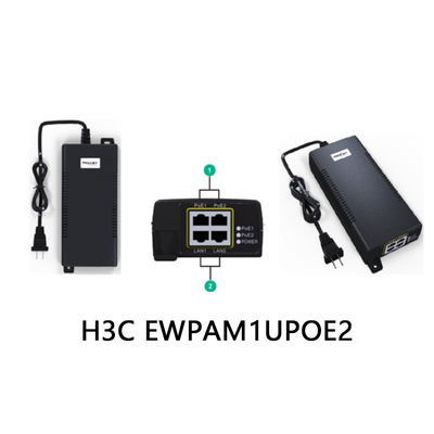 H3c Ewpam1upoe2 60-Port 55W-1V-1.1A-DC Δικτυακό προσαρμογέα ρεύματος > 200Mbps