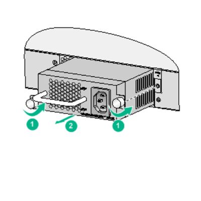 H3c Psr650c-12A Ηλεκτρική μονάδα εναλλακτικού ρεύματος Υποστηρίζει 650W Ηλεκτρική ενέργεια εναλλακτικού ρεύματος