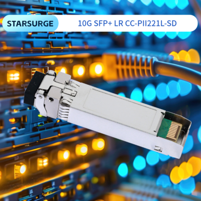 Μονάδα πομποδέκτη οπτικών 10GB/S 10km SFP+ Cc-Pii221L-Xdfeatures