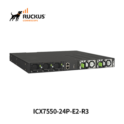 Διαχειριστικός διακόπτης δικτύου Ruckus Icx7550-24p Διακόπτης υψηλής απόδοσης Enterprise