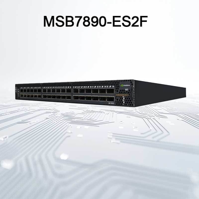 MSB7890-ES2F Mellanox Ethernet μεταστρέφει 48 ισχυρό εύκαμπτο διοικητικού λογισμικού λιμένων SFP+