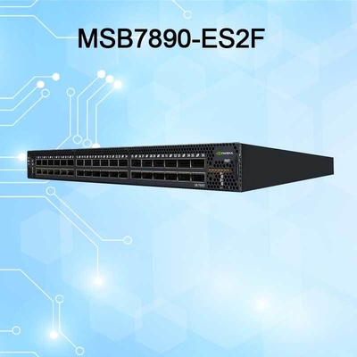 MSB7890-ES2F Mellanox Ethernet μεταστρέφει 48 ισχυρό εύκαμπτο διοικητικού λογισμικού λιμένων SFP+