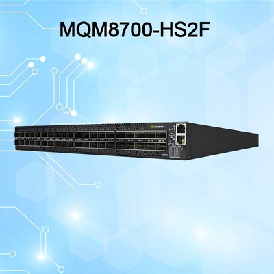 920-9b110-00rh-0m0 Mellanox Mqm8700-HS2r Quantum Hdr Infiniband Switch 40 Θύρες Qsfp56 Ρυθμός Μετάδοσης 10/100/1000Mbps