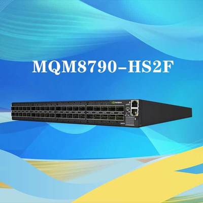 Διακόπτης 40 δικτύων MQM8790-HS2F Mellanox λιμένας μη που εμποδίζει διοικούμενο HDR 200Gb/S