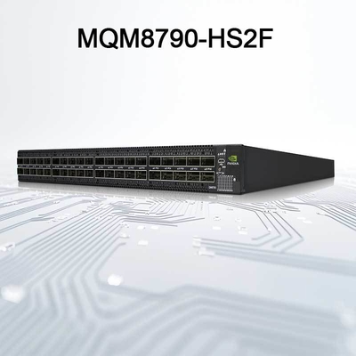 40 QSFP56 θύρες Mellanox Quantum HDR Infiniband Switch 200 Gbps MQM8790-HS2F