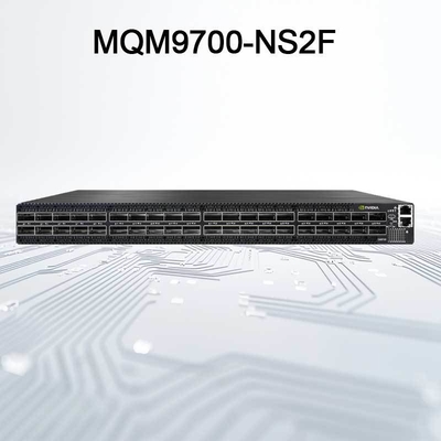 Infiniband MQM9700-NS2F Mellanox Network Switch 400G 16,8 Tbps για τον διακομιστή