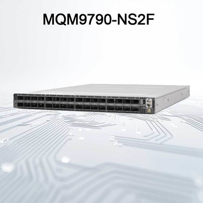 MQM9790-NS2F Quantum-2 NDR 64 X 400Gb/S Θύρες 32 OSFP Κλουβιά Μη διαχειριζόμενη παροχή ρεύματος σε σύνδεσμο P2C