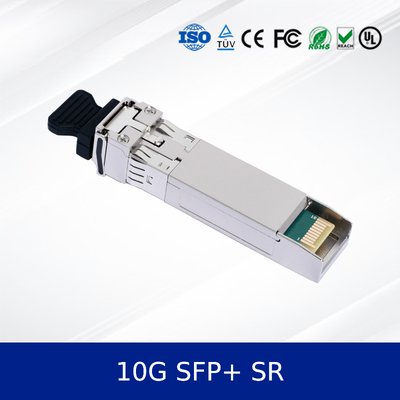Οπτική μονάδα δέκτη και δέκτη Ethernet 10GB/S 850nm 300m SFP+ 10G-SR Commercial Grade
