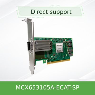 κάρτα mcx653105a-ecat-SP mcx653106a-ECAT δικτύων 10gb Mellanox
