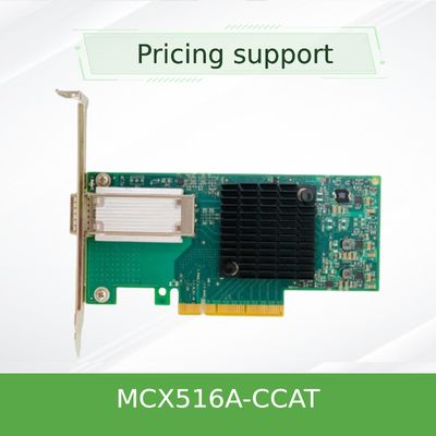 CX516A ConnectX-5 100GbE MCX516A-CCAT Δύο θύρες QSFP28 PCI-E προσαρμογέα