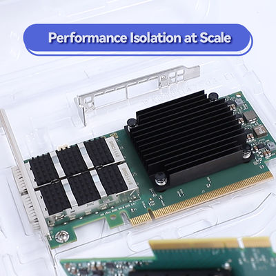 MCX653105A-ECAT ConnectX-6 κάρτα προσαρμογή VPI 100Gb/S HDR100 EDR IB 100GbE μεμονωμένη θύρα QSFP56
