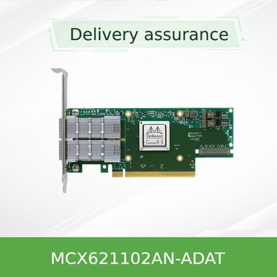Προσαρμοστής connectX-6 DX EN SFP28 καρτών δικτύων mcx621102an-ADAT 25GbE Mellanox