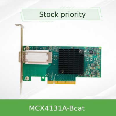 Κάρτα δικτύου Mellanox Νέα αρχική Nvidia Adapter MCX4131A-Bcat Connectx-4 Infiniband