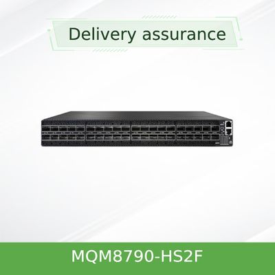 MQM8790-HS2F(920-9B110-00FH-0D0) Δίκτυο Mellanox Επικοινωνία 40 Πορτών Χωρίς αποκλεισμό Εξωτερικά διαχειριζόμενη HDR 200Gb/S InfiniBand Smart