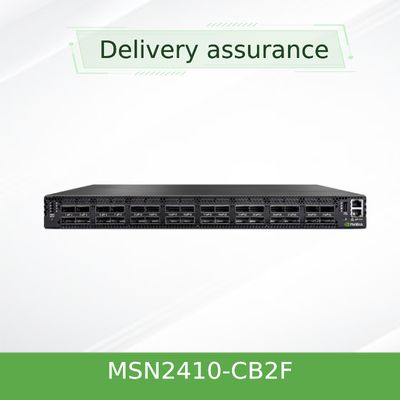 Διακόπτης Ethernet δικτύων MSN2410-CB2F Mellanox με Onyx 18 SFP28 και 4 λιμένες QSFP28