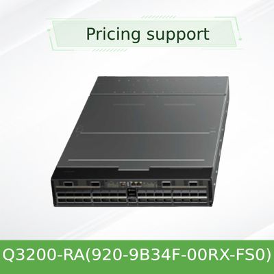Διακόπτες Infiniband XDR δύο γειτονικών Nvidia Q3200-Ra Quantum-3 με υποστήριξη VLAN 2U 36 θύρες XDR 18 Osfp Cages