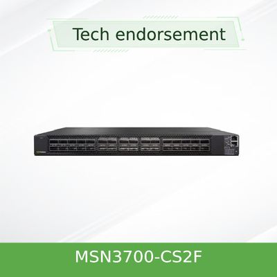 Δικτυακό διακόπτη Mellanox MSN3700-CS2F 100GbE 1U 2 τροφοδοσίες (AC)
