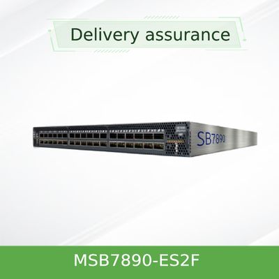 SB7890 36 Port Mellanox Infiniband Switch μη αποκλειστικός εξωτερικά διαχειριζόμενος EDR 100Gb/S