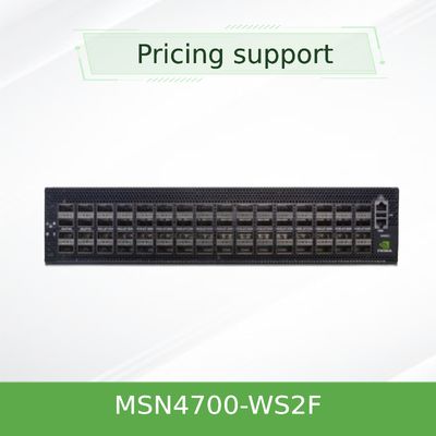32 διακόπτες 400GbE 1U MSN4700-WS2F qsfp-dd Open Source Mellanox Ethernet