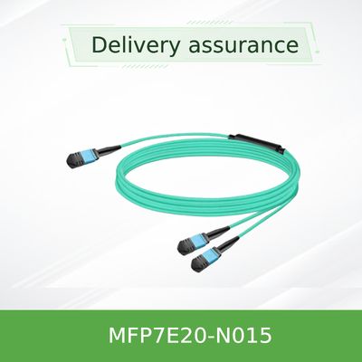 Nvidia Mellanox 100% Πρωτότυπα Προϊόντα Mfp7e20-N015 Παθητικό καλώδιο ινών, Mmf, MPO12 APC έως 2xmpo12 APC, 15m