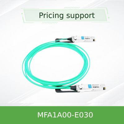 Δικτυακό δίκτυο που βασίζεται σε VCSEL QSFP Mellanox AOC Cable MFA1A00-E030 IB EDR έως 100Gb/S