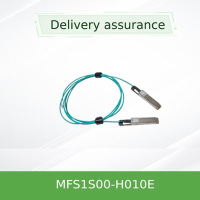 Nvidia Mfs1s00-Hxxxv 200GB/S Qsfp56 Mmf Aoc Mfs1s00-H010e Active Optical Cable, έως 200gbps, Qsfp56 σε Qsfp56