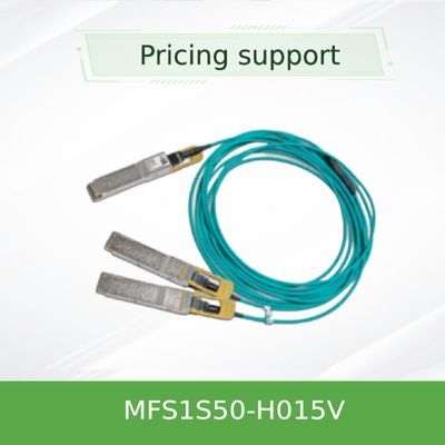 MFS1S50-H015V Mellanox Aoc 200Gb/S σε 2x100Gb/S IB HDR QSFP56