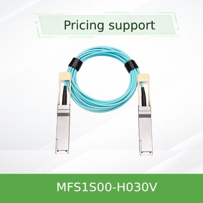 MFS1S00-H030V(980-9I440-00H030)  Καλώδιο δικτύου Aoc IB HDR Έως 200Gb/S QSFP56 30m 200GBase-AOC QSFP56 σε QSFP56