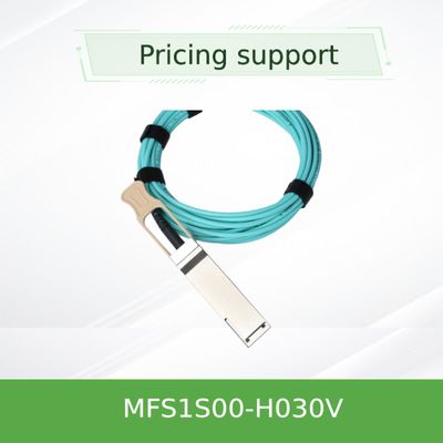 Καλώδιο καλωδίων MFS1S00-H030V Mellanox AOC καλωδίων 25g AOC Mellanox HDR συνήθειας
