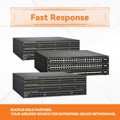 Προχωρημένος Ruckus Icx 8200-48zp2-E2 Διακόπτης με 150W τροφοδοσία