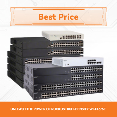 RUCKUS διακόπτης δικτύου ICX 7550-24ZP Advanced Multigigabit Stackable Switch για δίκτυα επόμενης γενιάς